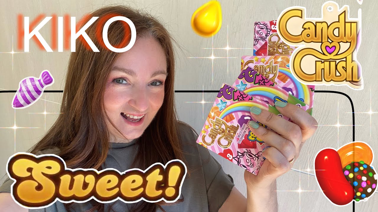 🍬 KIKO X CANDY CRUSH 🍬 proviamo tutte le palette 🍭 4 look | One B Queen