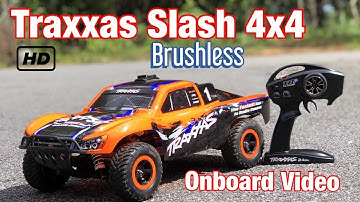 Traxxas Slash 4x4 Brushless Onboard Camera, Jumps