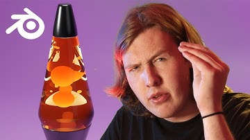 Making A REALISTIC Looking Lava Lamp in Blender