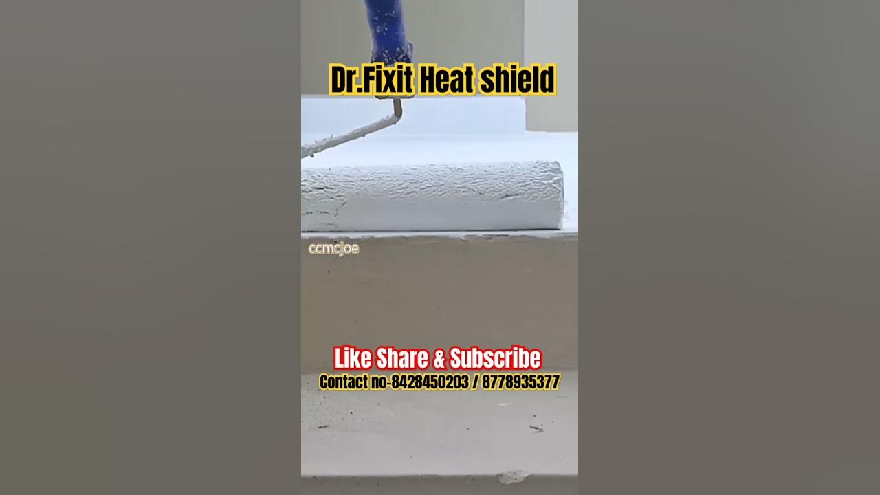 Dr.Fixit Heat shield - Reduce the heat - YouTube