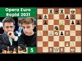 Un Punto Che Vale Oro! - Aronian vs Dubov | Euro Opera Rapid 2021
