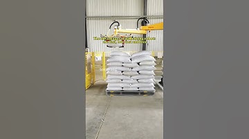 The advantages of palletizing robots are fast, low cost and free. #factory #palletizer #machine