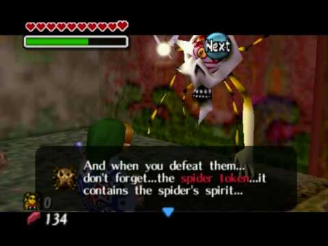 legend of zelda spider