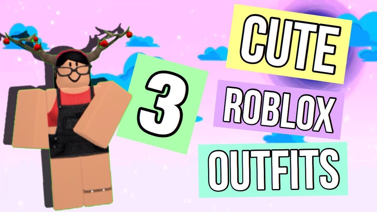3 CUTE OUTFITS | ROBLOX - YouTube