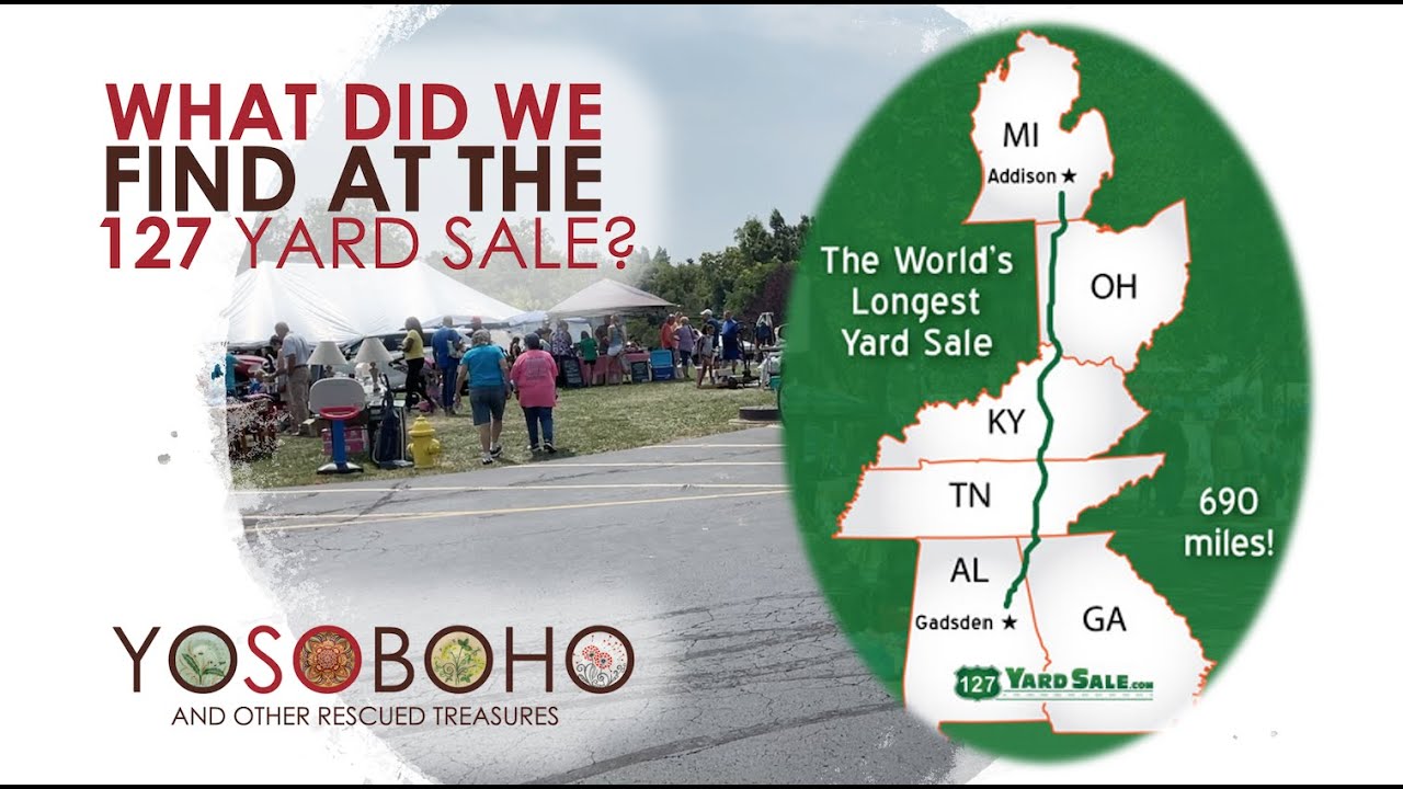 🤑 WE GOT DEALS at the 127 Yard Sale: the 🌎 WORLD'S LONGEST YARD SALE ...