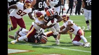Browns vs Washington Football Team Week 3 Recap!