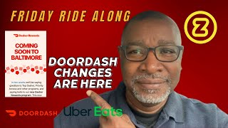DoorDash Changes Hits My Market  │UE Promotion│Ride Along In Baltimore │Uber Eats │DoorDash │Zifty