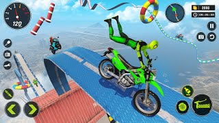 GT Mega Ramps Bike Race Games - Mega Ramp Bike Racing Simulator 3D Extreme Motocross Dirt Bike Stunt screenshot 2