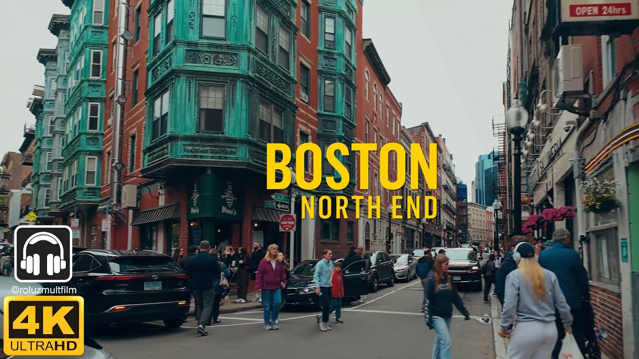 Walking Through BOSTON’S NORTH END | Hidden Gems & Italian Flavor. [4K]