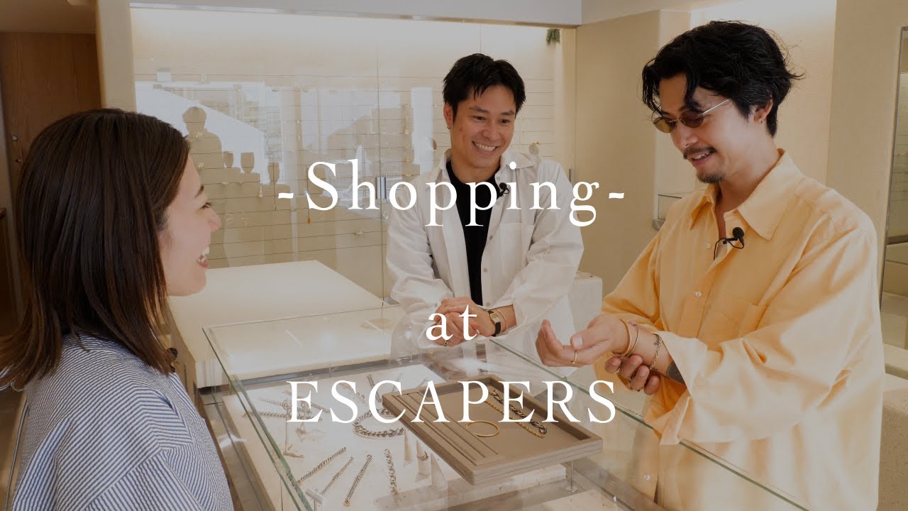 【Shopping】takamamaと、ESCAPERS【思わず高揚する、タイムレスでハイセンスなジュエリー】