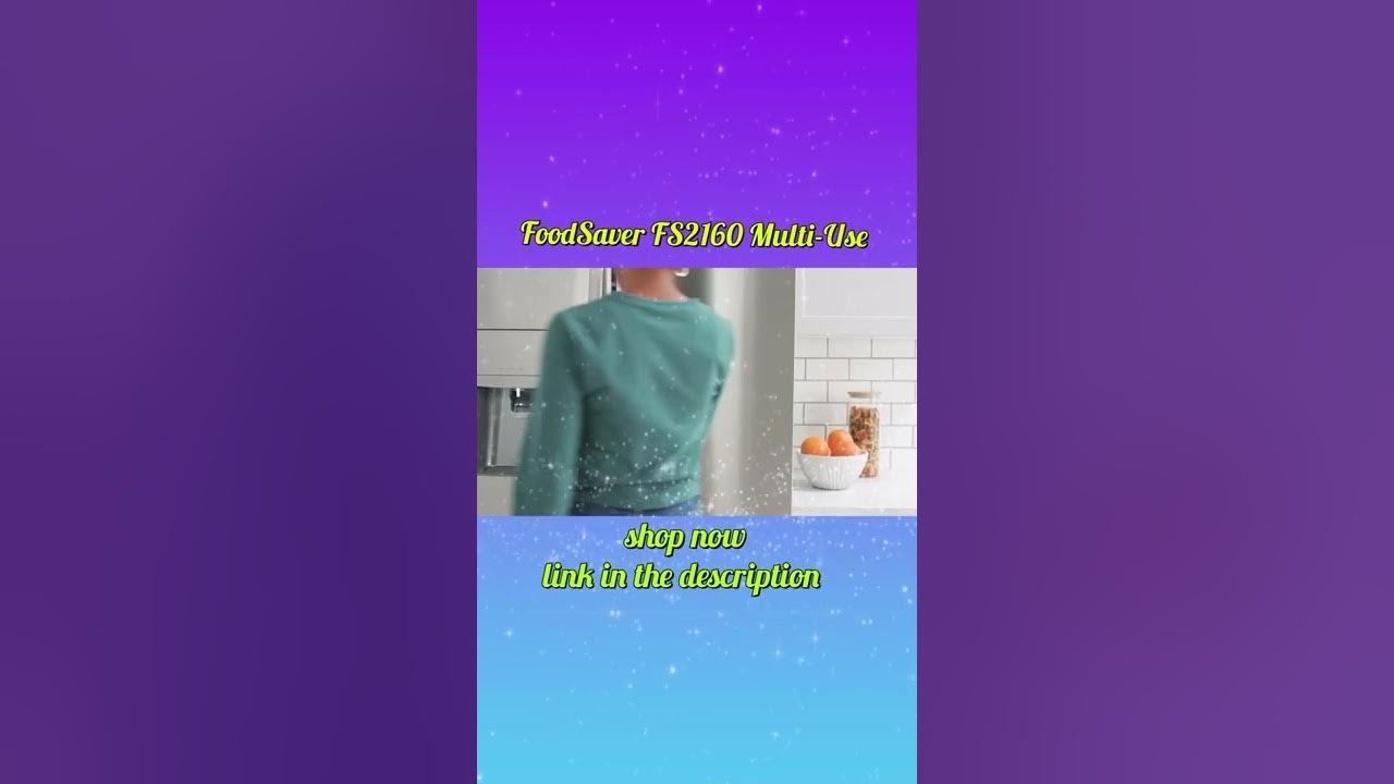 FoodSaver FS2160 MultiUse Handheld Vacuum Sealer And Marinator(link in