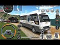 New Minibus Simulator Vietnam - Hyundai County VIP Passenger Van Black Color Android Gameplay