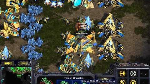 Starcraft Brood war T vs P in Python 1.3