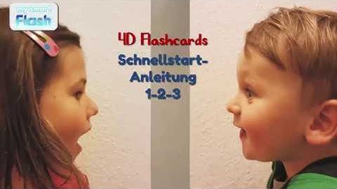 Schnellstart-Anleitung - Sprach-Lernspiel AR 4D Flashcards