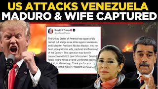 EMERGENCY: US Captures Venezuelan President Maduro And His WIFE | US - Venezuela Full Blown War Update