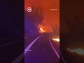 Avanzan sin control incendios en Madrid #shorts
