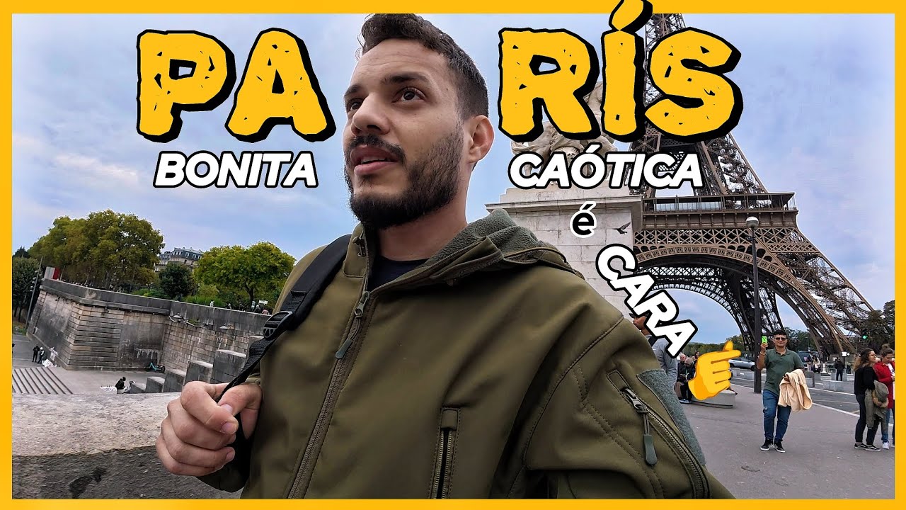 PRIMEIRO DIA EM PARIS!.... Fiquei mais perdido que azeitona em boca de banguelo!
