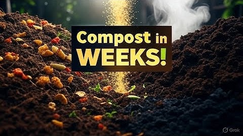 Compost Takes Months… Until You Add This One Thing