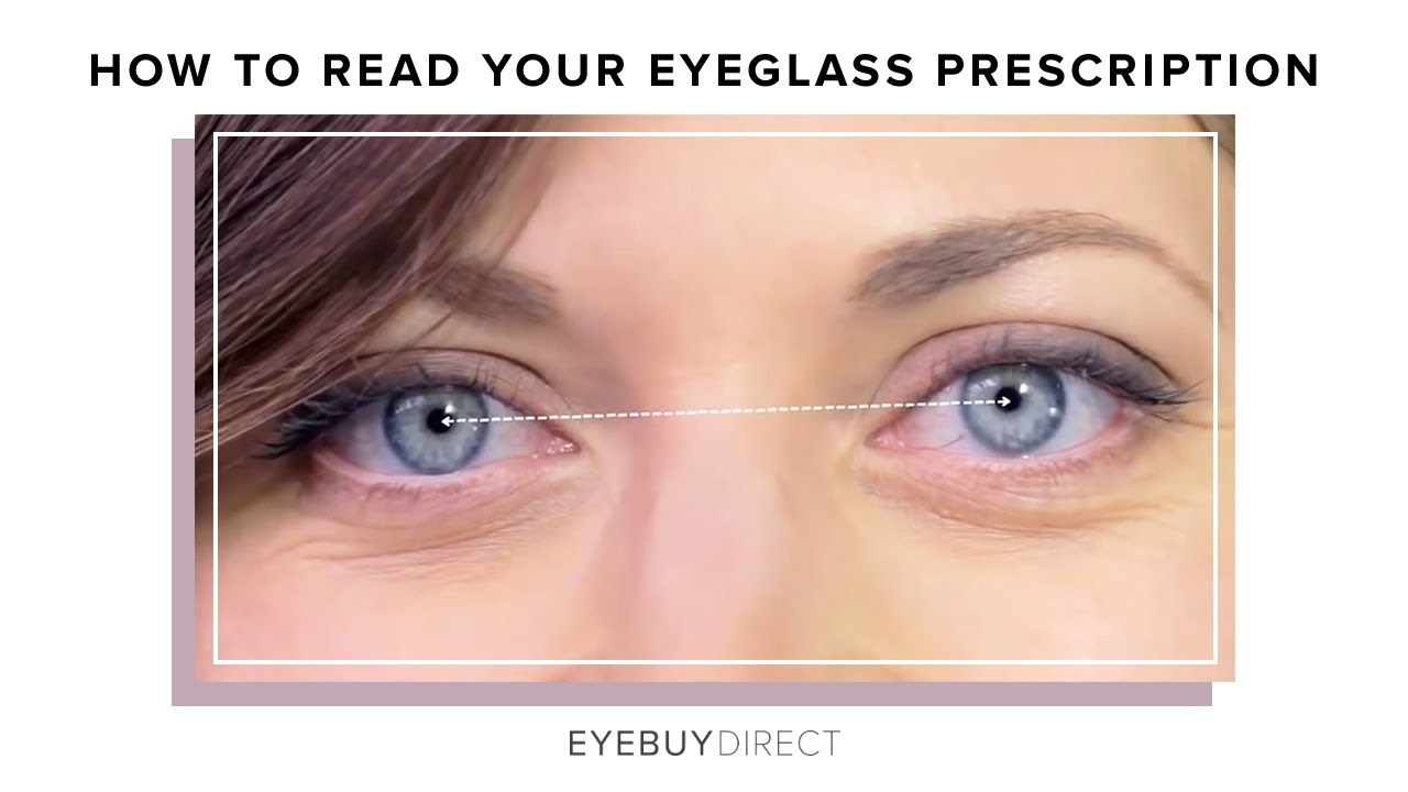 How to Read Your Eyeglasses Prescription | EyeBuyDirect - YouTube