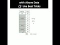 fill blank cell from above data | Fill Empty Cells from Above in excel #education #excel #fill
