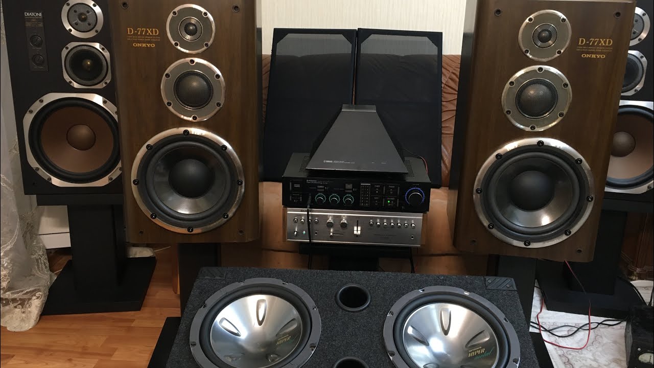 Electro Bass Machine 4 / Pioneer TS-W1200C Carrozzeria Subwoofer