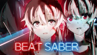 Beat Saber - Mirai Nikki OP - Kuusou Mesorogiwi | Full Combo