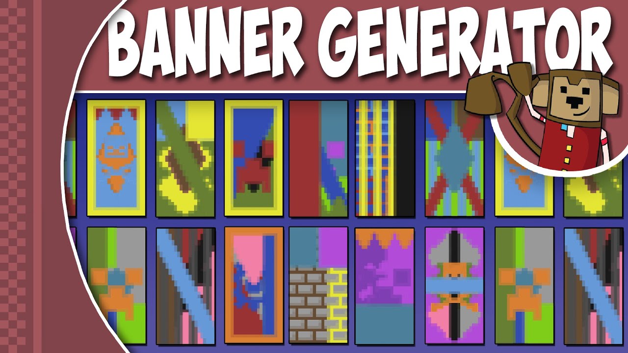 Minecraft Tutorial 1 8 Banner Generator Youtube