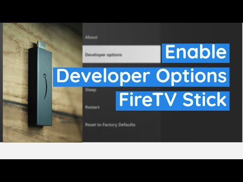 Enable Developer Options on Fire TV Stick