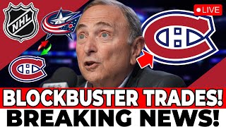 BLOCKBUSTER TRADE! TRADE WITH THE BLUE JACKETS! MONTREAL CANADIENS NEWS
