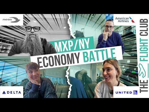 Economy Review from Milan to New York: Which is the Worst Between Neos, American, Delta and United