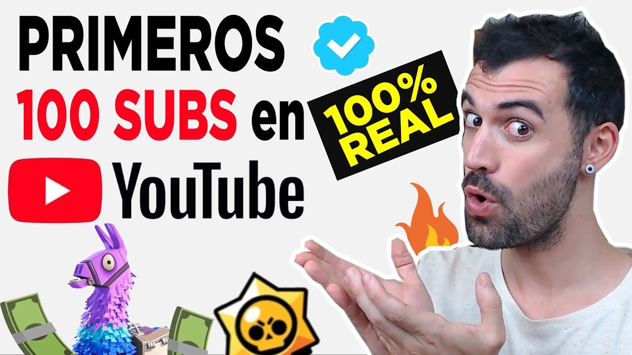 Resultado de imagen para â¤ï¸CÃ³mo Conseguir 100 SUSCRIPTORES en YouTube [100% REAL] - Curso Youtube #3
