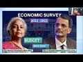 Budget session &amp; Economic Survey (2023-2024) #budget #budget2023 #incometax