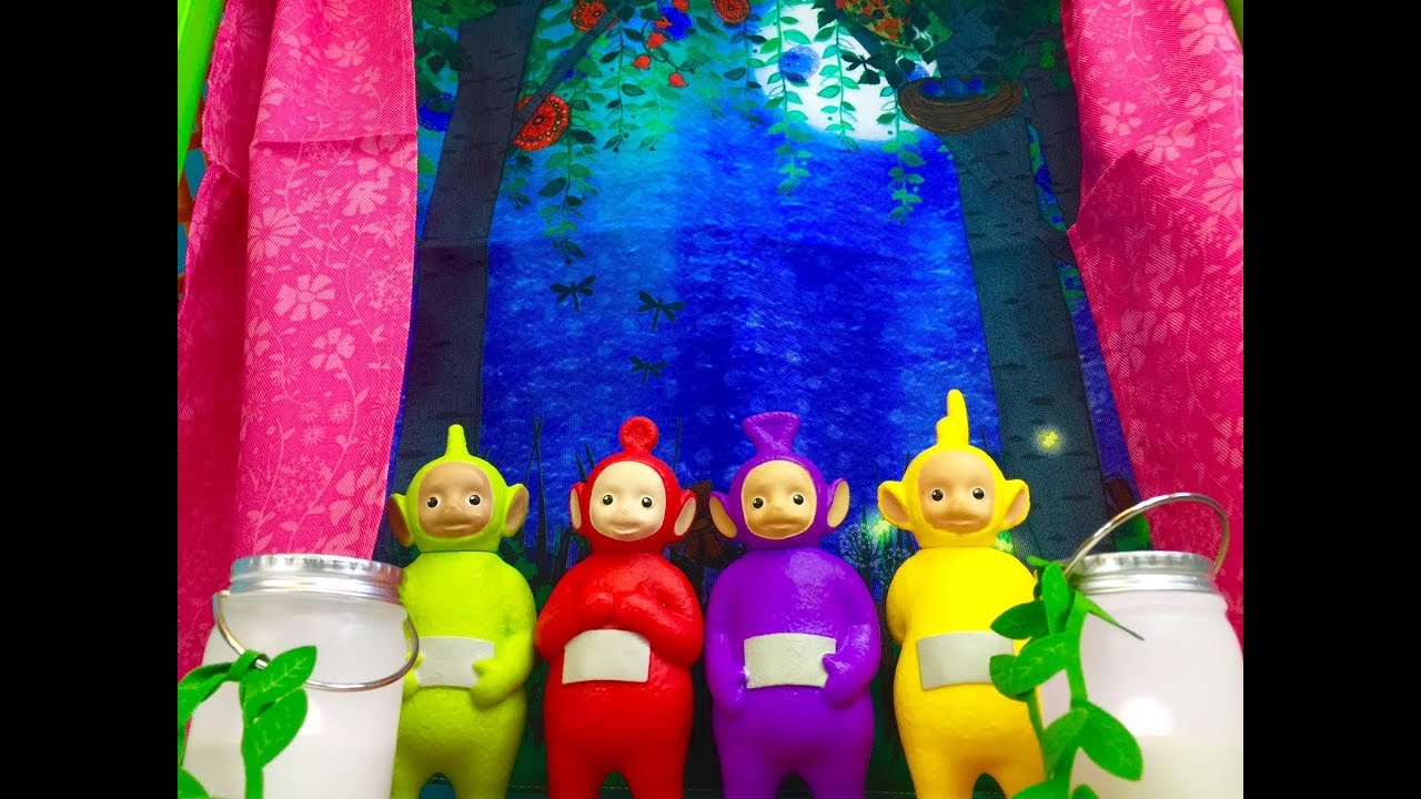 TELETUBBIES TOYS Stage AMERICAN Girls Wellie Wishers Doll Theater! - YouTube