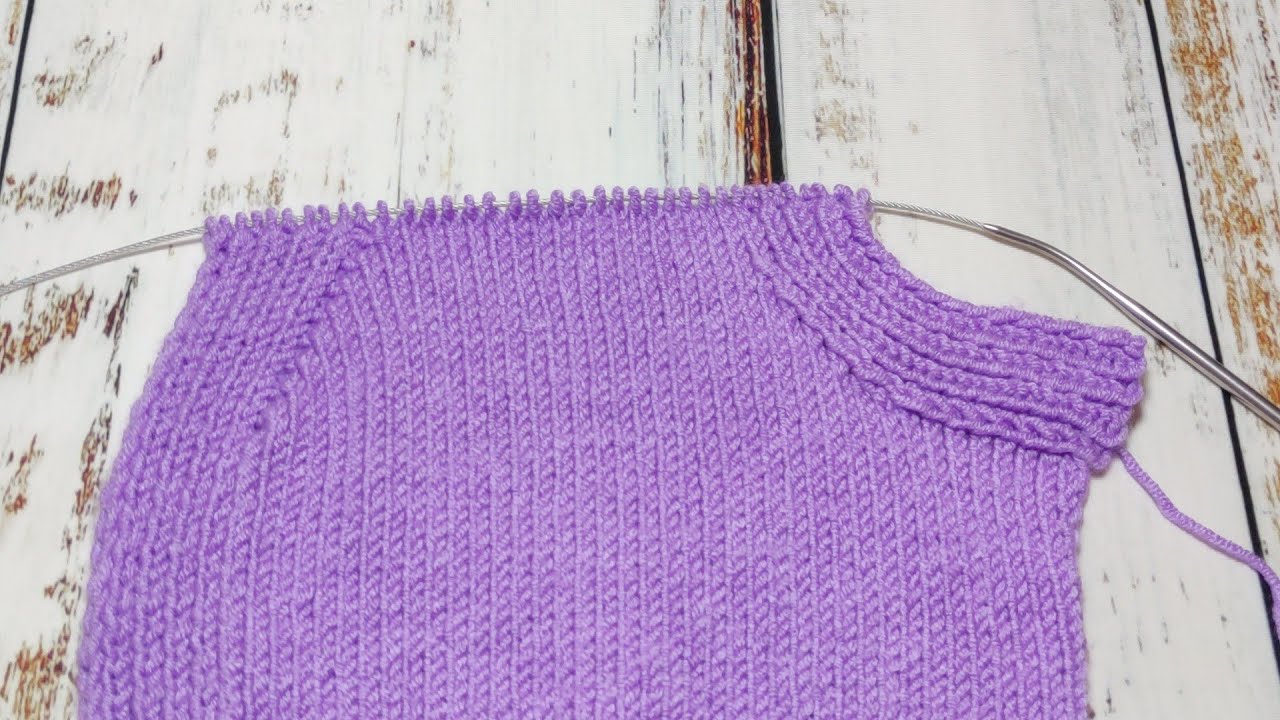 YELEK ÖN KOL KESİMİ VE YAKA KESİMİ NASIL YAPILIR 🧶 / Örgü Modelleri - Yelek Modelleri