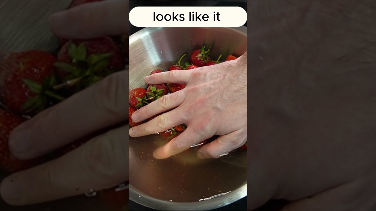 Strawberry Vinegar Wash How To Keep Strawberries Longer