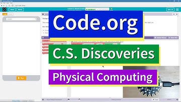 Board Events Lesson 5.7 Tutorial with Answers - Code.org CS Discoveries Physical Computing Unit 6