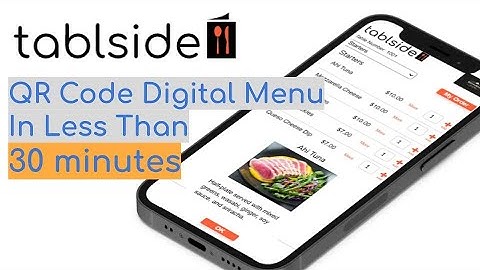 How to create a QR code digital restaurant menu in less than 30 minutes