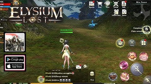 Elysium Lost New MMORPG Open World Gameplay