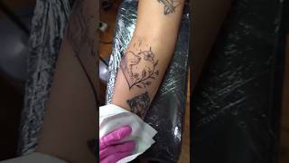 Fine Line Dog Portrait Tattoo 🐕 Custom Pet Art | Durban Tattoo Artist