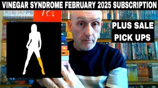 Vinegar Syndrome February 2025 Subscription & Sales pick ups.