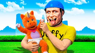 Jeffy Meets BABY BUDDY In GTA 5!