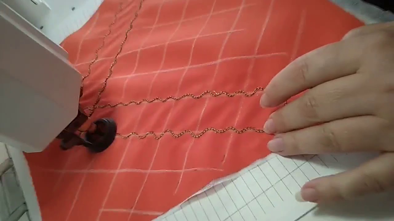 Стежка стипплинг машинная