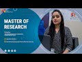 Master of Research || Part I