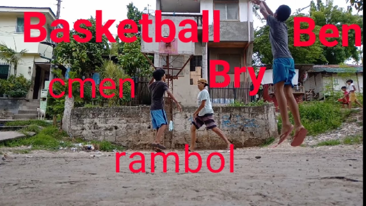 Playing basketball rambol - YouTube