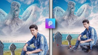 PicsArt Danish Zehen Photo Editing Tutorial    Miss You Danish Editing lightroom cc 720p screenshot 1