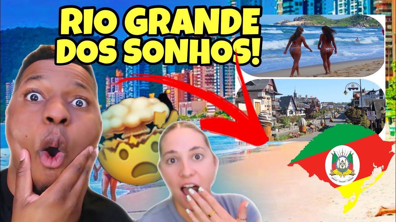 🇧🇷 Gringa Reage Ao RIO GRANDE DO SUL!! (TERRA DOS SONHOS & PROSPERIDADE) 😱😍✈️