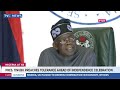 President Tinubu Preaches Tolerance Ahead Of Independence Celebration
