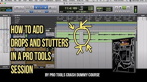 How to Add Drops and Stutter Effects to Your Beat in a Pro Tools Session -  ProToolsCrashDummyCourse