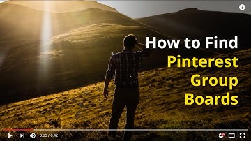 How to Find Pinterest Group Boards to Join