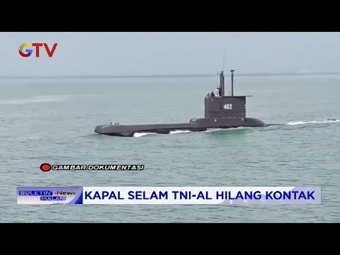 Detik-detik Kapal Selam Naggala 402 Hilang Kontak di Perairan Uatara Bali - BIM  21/04